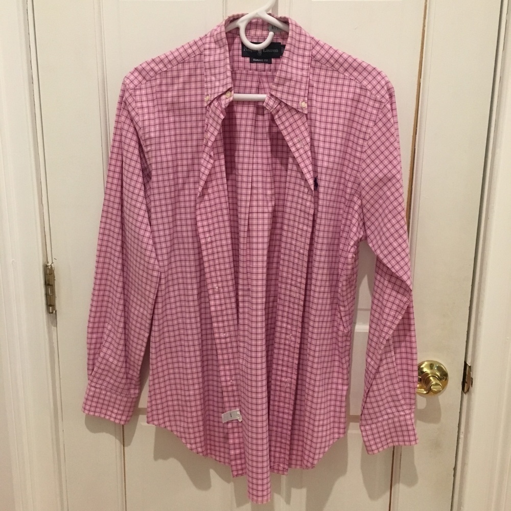 Men's Ralph Lauren Casual Dress Shirt Size 15